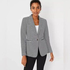 Striped Blazer - Ann Taylor